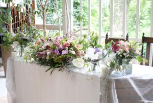 bridal main table